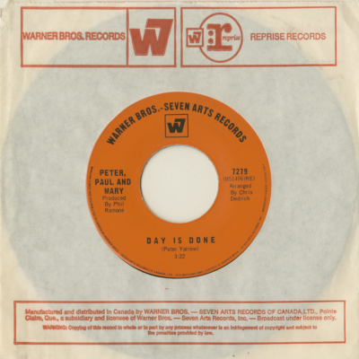 Day Is Done / Make Believe Town (1969)