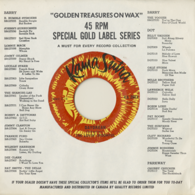 Daydream / Night Owl Blues (1966)