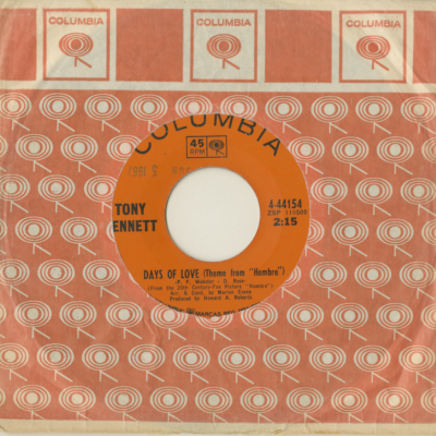 Days Of Love Theme From Hombre / Keep Smiling At Trouble