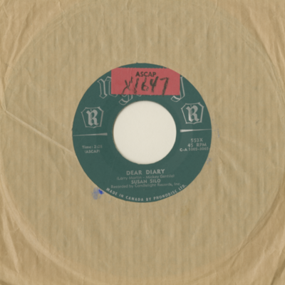 Dear Diary / Don't Ever Cheat (1956)