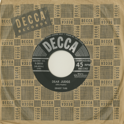 Dear Judge / I Will Miss You When You Go