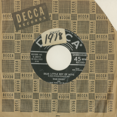 Dear Little Boy Of Mine / Danny Boy