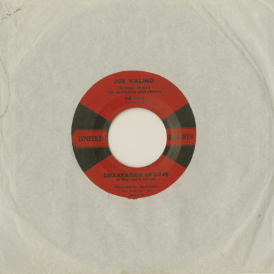 Declaration Of Love / Legend Of The Lost (1957)