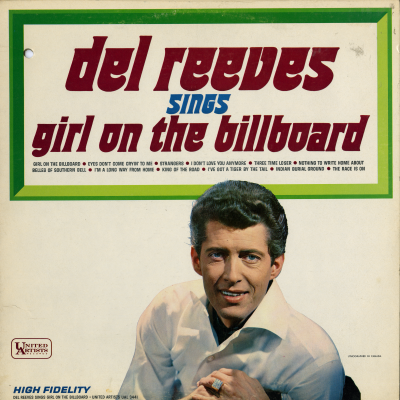 Del Reeves Sings Girl On The Billboard