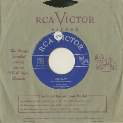 Delicado / The World Has A Promise (1952)