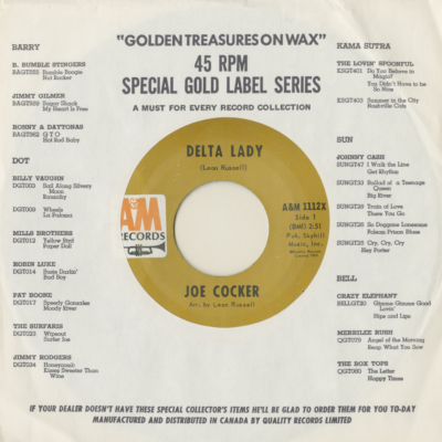 Delta Lady / She's So Good To Me