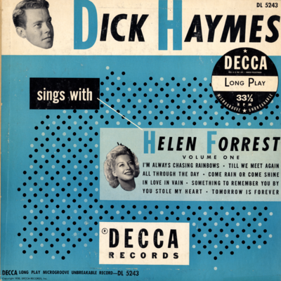 Dick Haymes Sings With Helen Forrest