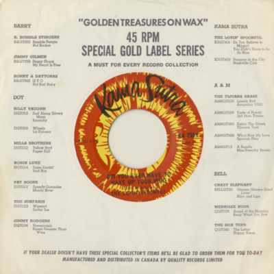 Did You Ever Have To Make Up Your Mind / Blues In The Bottle (1969)