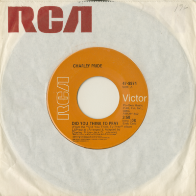 Did You Think To Pray / Let Me Live