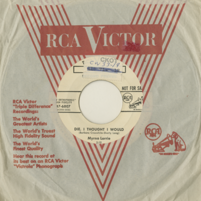 Die I Thought I Would / That's What Sweethearts Do