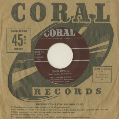 Ding Dong / Since You Went Away To School