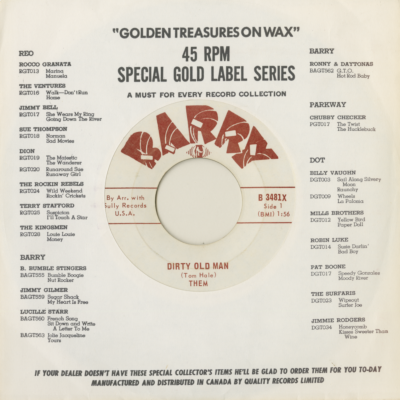 Dirty Old Man / Square Room