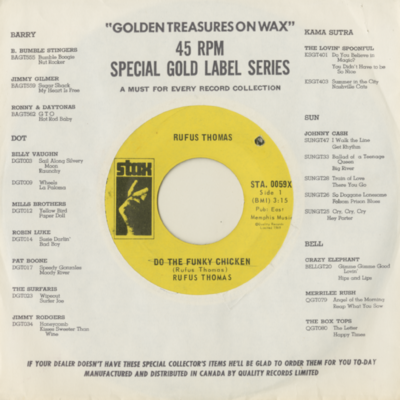 Do The Funky Chicken / Turn Your Damper Down (1969)