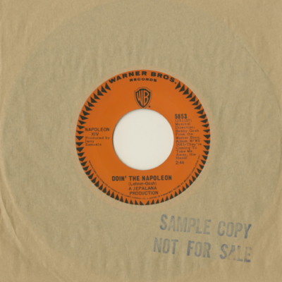 Doin The Napoleon / I'm In Love With My Little Red Tricycle (1966)