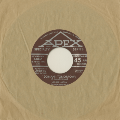 Domani Tomorrow / Mama Rosa