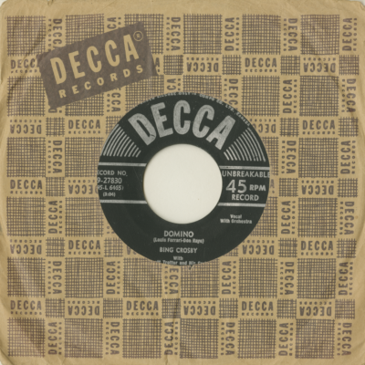 Domino / When The World Was Young