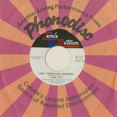 Don't Bring Me Back Memories / What Is A Man (1969)