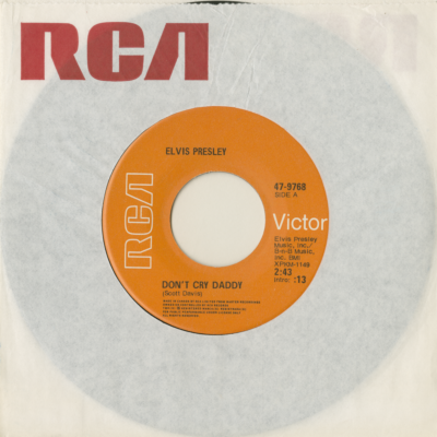 Don't Cry Daddy / Rubberneckin'