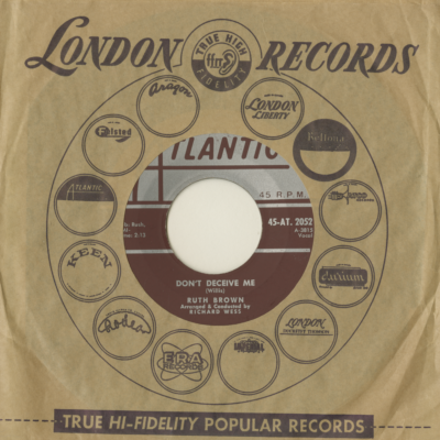 Don't Deceive Me / I Burned Your Letter (1960)