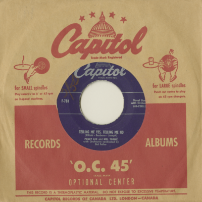 Don't Fan The Flame / Telling Me Yes Telling Me No (1951)