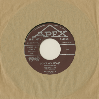 Don't Go Home / Can't You Get It Through Your Head