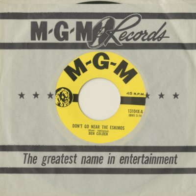 Don't Go Near The Eskimos / Louisiana Trapper