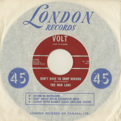 Don't Have To Shop Around / Tear-Maker (1965)