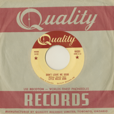 Don't Leave Me Dear / All Around The World