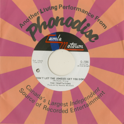 Don't Let The Jones Get You Down / Since I've Lost You (1969)