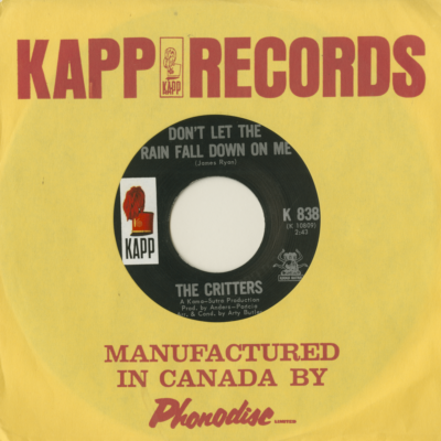 Don't Let The Rain Fall Down On Me / Walk Like A Man Again