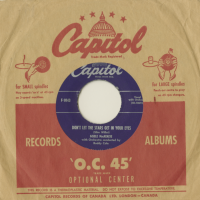 Don't Let The Stars Get In Your Eyes / My Favorite Song (1953)