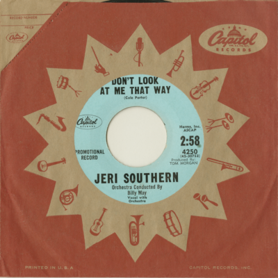 Run / Don't Look At Me That Way (1960)