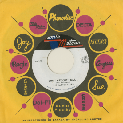 Don't Mess With Bill / Anything You Wanna Do (1965)