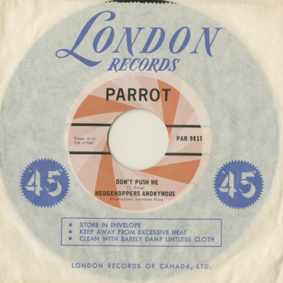 Don't Push Me / Please Don' Hurt Your Heart For Me (1966)