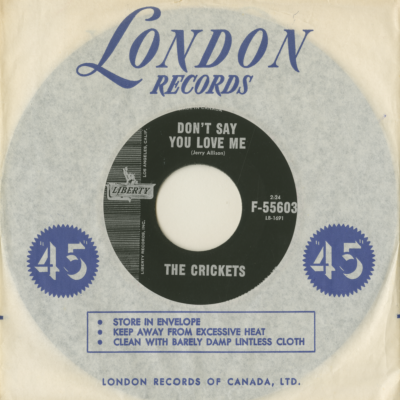 Don't Say You Love Me / April Avenue