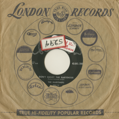 Don't Shoot The Bartender / A Pub With No Beer (1958)