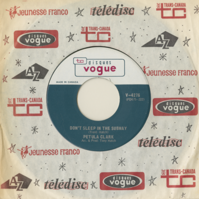 Don't Sleep In The Subway / Here Comes The Morning