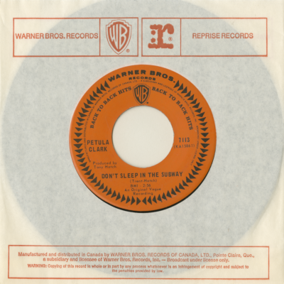 Don't Sleep In The Subway / Who Am I