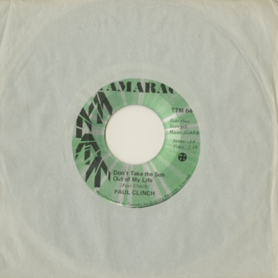 Don't Take The Sun Out Of My Life / One Woman Man (1971)