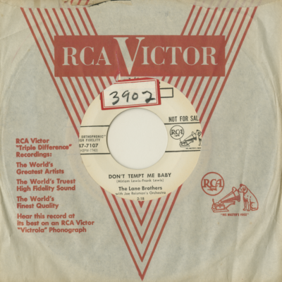 Don't Tempt Me Baby / A Lover's Heart