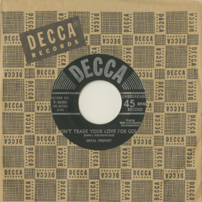 Don't Trade Your Love For Gold / I'm Going Back To Bimingham