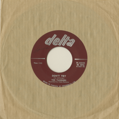 Don't Try / School Days Will Be Over (1958)