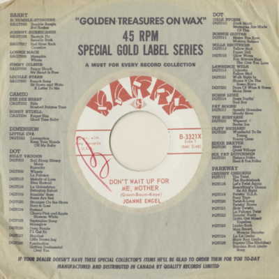 Don't Wait For Me Mother / He's Looking This Way