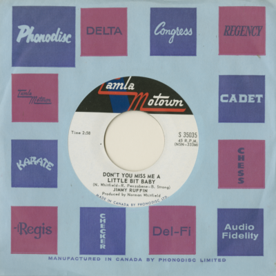 Don't You Miss Me A Little Bit Baby / I Want Her Love (1967)