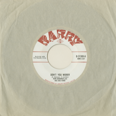 Don't You Worry / I'm Coming Home To Stay (1962)