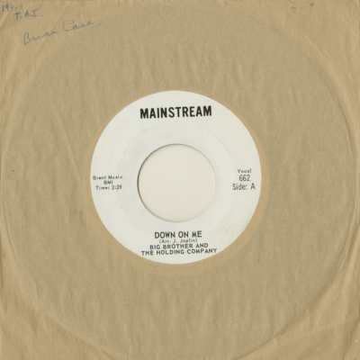 Down On Me / Call On Me (1967)