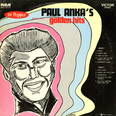 Dr Pepper Presents Paul Anka's Golden Hits 