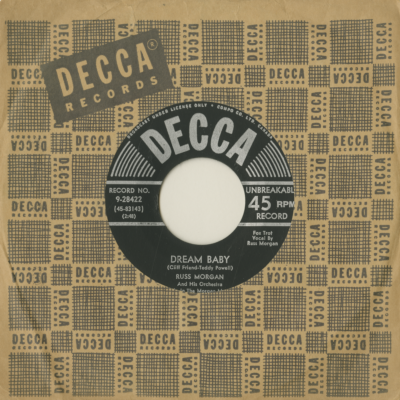 Dream Baby / Strollin In Lovers Lane