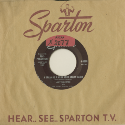 A Dream Is A Wish Your Heart Makes / Biddi Bobbidi (1957)