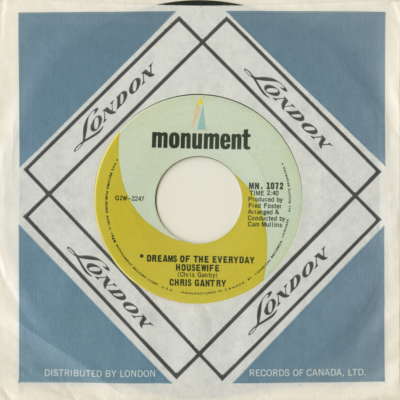 Dreams Of The Everyday Housewife / Dad I never Saw You Cry (1968)